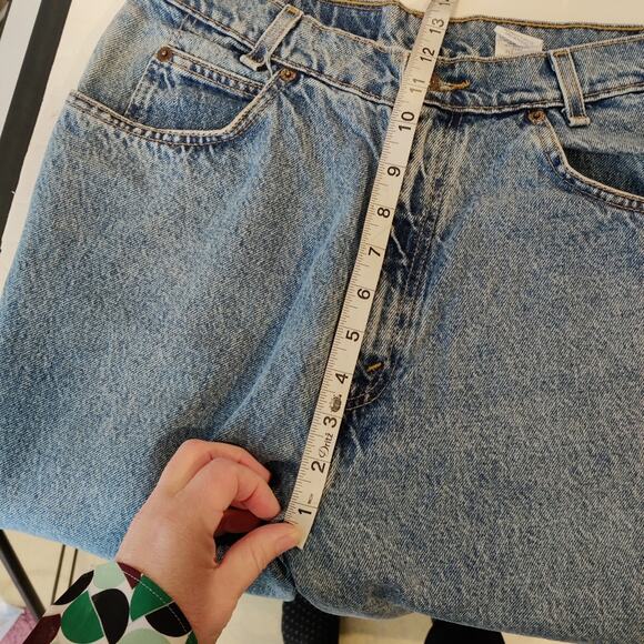 Levi’s Vintage 90s Orange Tab 950 Misses “Mom Jeans” Size 18 1/2 (29 inch waist) - Picture 9 of 10